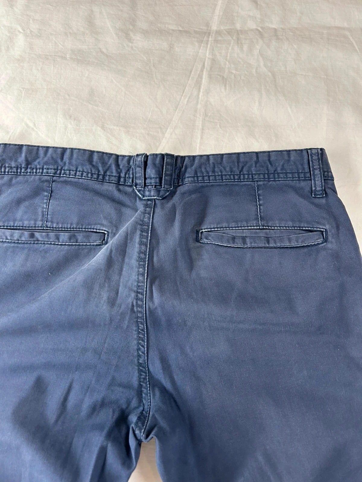 Marineblauwe Chino-broek Zara Man – photo 15
